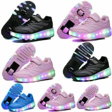 Boys Girls LED Wheel Trainers