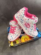 Heelys X2 Pink White Heart
