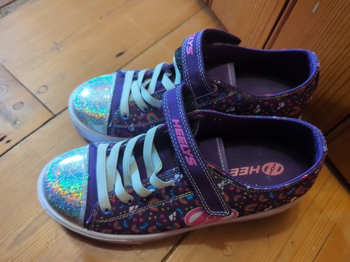 Heelys girls purple rainbows - girls,